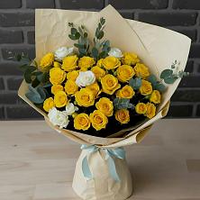 Букет цветов из:  Розы в Северо-Восточные Сады