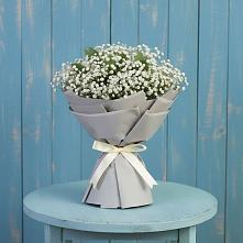 Букет цветов из:  Гипсофила в Северо-Восточные Сады