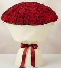 Букет 101 Красная роза Милано в Северо-Восточные Сады
