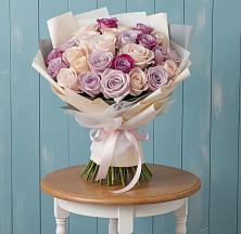 Букет цветов из:  Розы в Северо-Восточные Сады