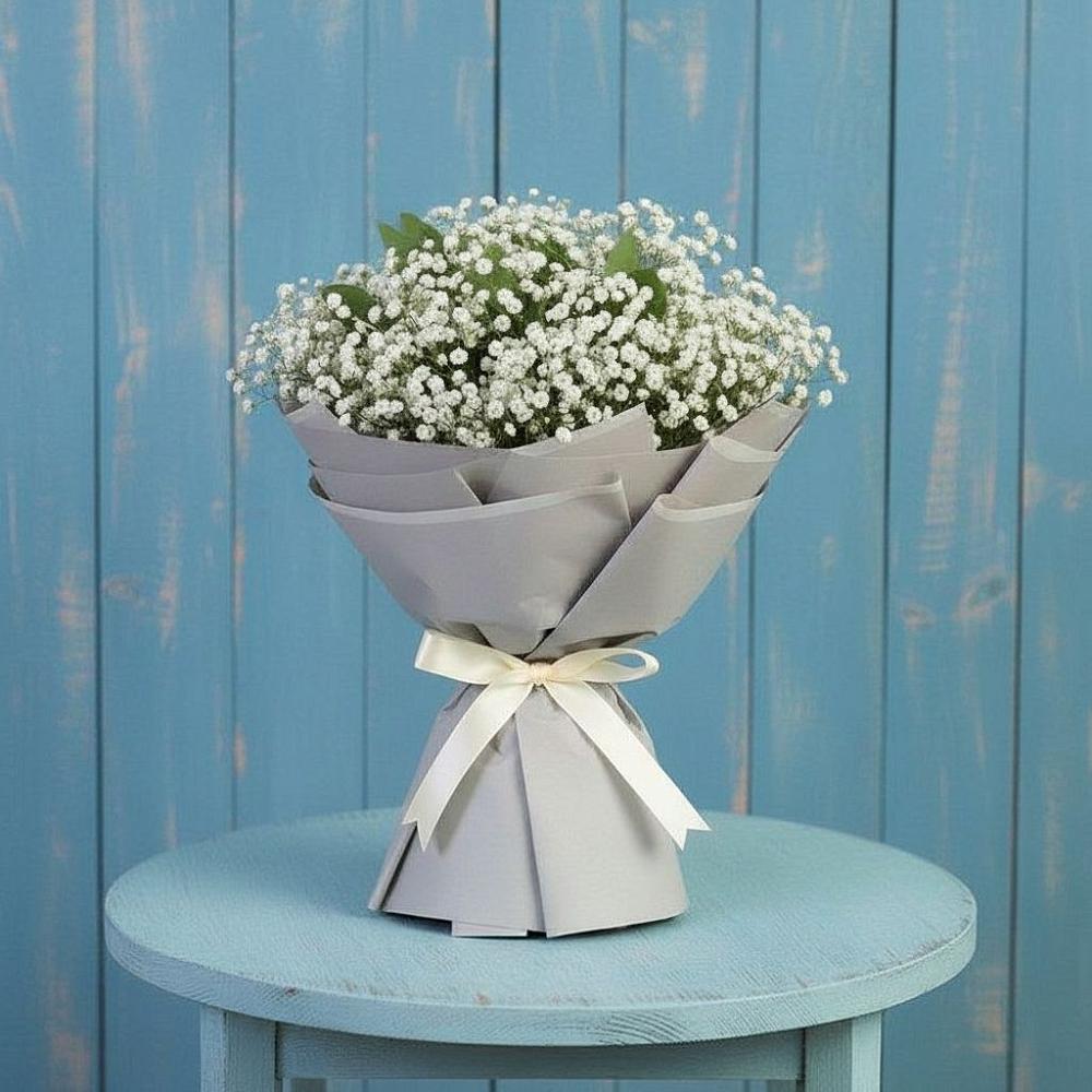 Букет цветов из: Гипсофила в Северо-Восточные Сады