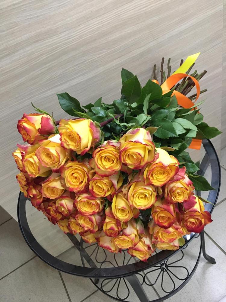 Букет Желтые розы в Северо-Восточные Сады