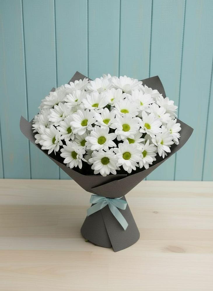 Букет цветов из: Хризантемы в Северо-Восточные Сады