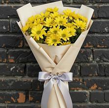 Букет цветов из:  Хризантемы в Северо-Восточные Сады