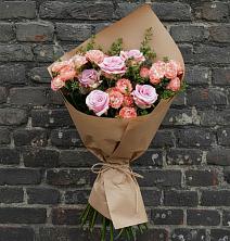 Букет цветов из:  Розы в Северо-Восточные Сады