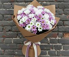 Букет цветов из:  Хризантемы в Северо-Восточные Сады