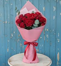 Букет цветов из:  Розы в Северо-Восточные Сады