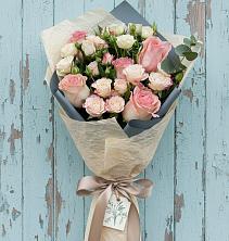 Букет цветов из:  Розы в Северо-Восточные Сады