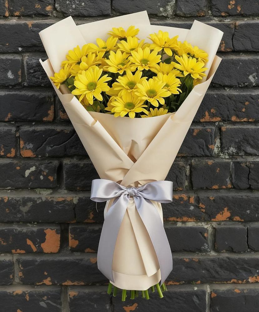 Букет цветов из: Хризантемы в Северо-Восточные Сады