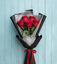 Букет цветов из:  Розы в Северо-Восточные Сады