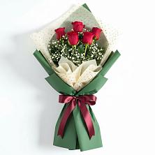 Букет цветов из:  Розы в Северо-Восточные Сады