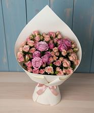 Букет цветов из:  Розы #REPLACE_PRED# Северо-Восточные Сады